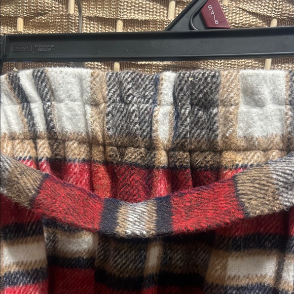 Have Red and Brown Plaid Mini Skirt - Picture 5 of 6